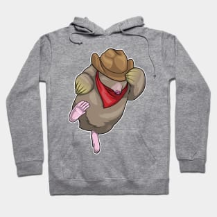 Mole Cowboy Cowboy hat Hoodie